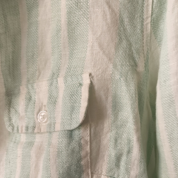Anthropologie NWOT linen dress shirt - Picture 5 of 8